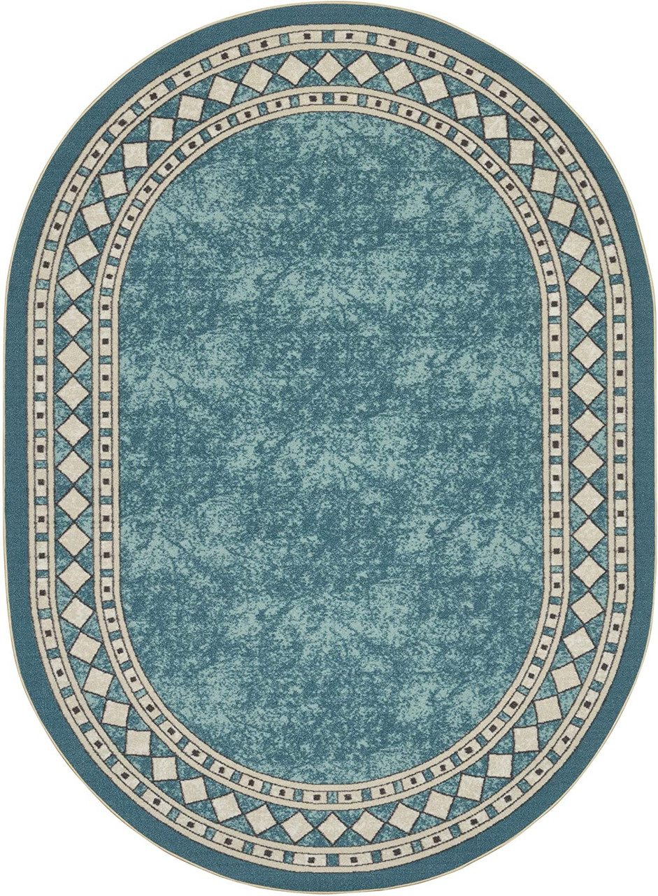 Modern Floral Non-Skid (Non-Slip) Low Profile Pile Rubber Backing Indo –  Ashley Area Rugs