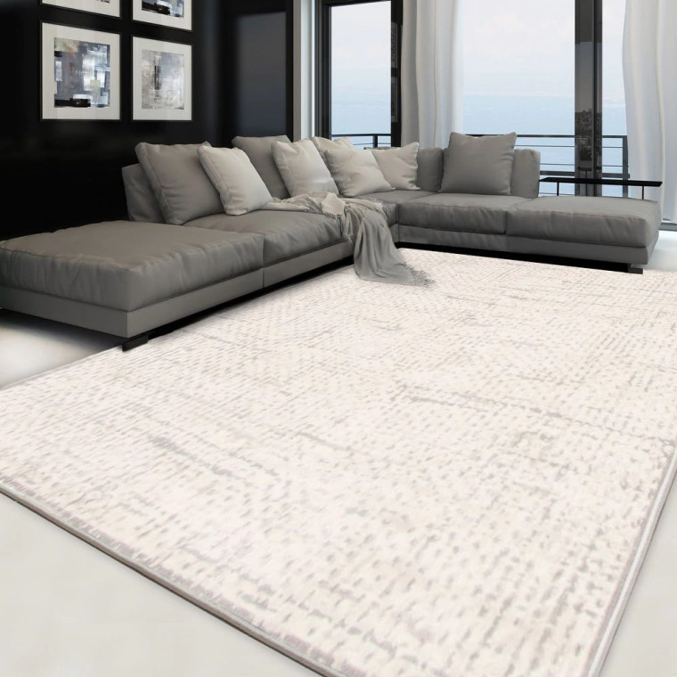 Emma Collection Expression Patterned Soft Area Rug