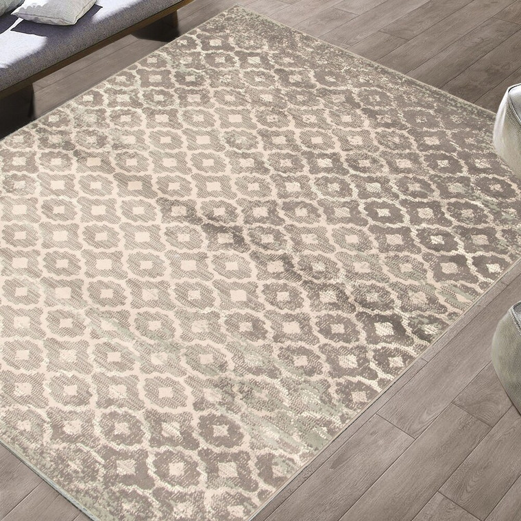 Grey Matisse Casual Soft Rug