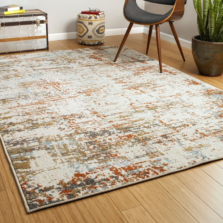 Bombas Easy Care Soft Area  Rug Ivory