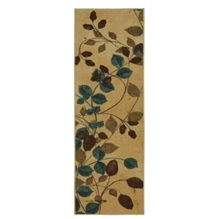 Home Plum Vine Area Rug  Brown/Blue