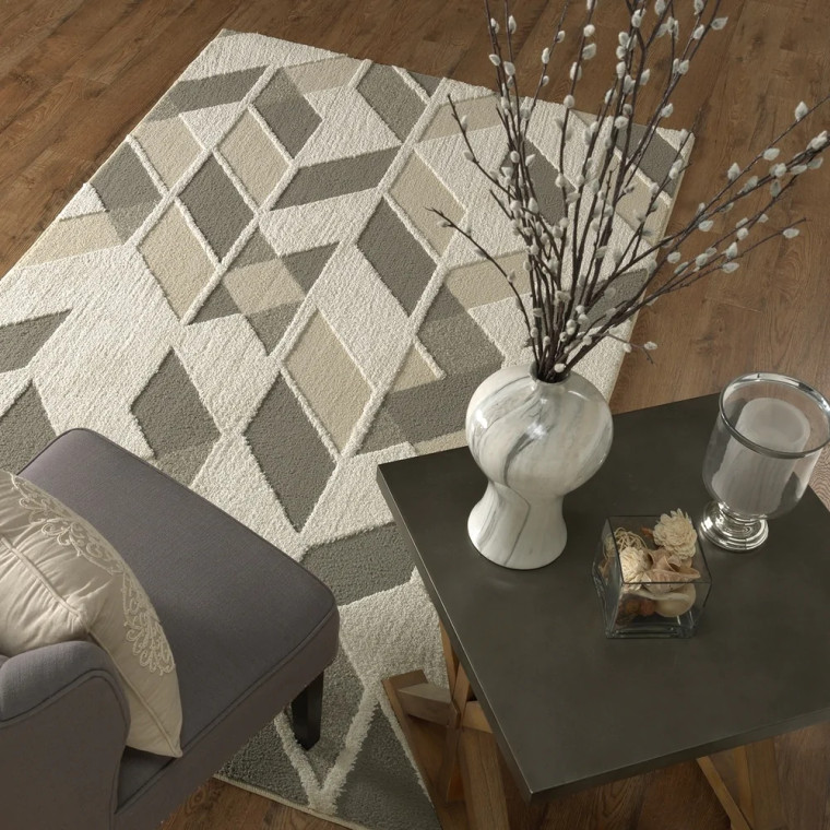 Home Kenric Woven Area Rug Tan