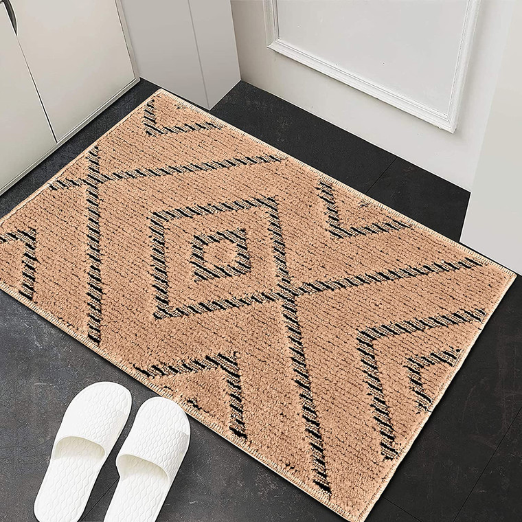 Welcome Mats for Front Door - Absorbent Door Mat Indoor Entrance