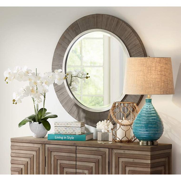 Kayley Blue Ceramic Table Lamp