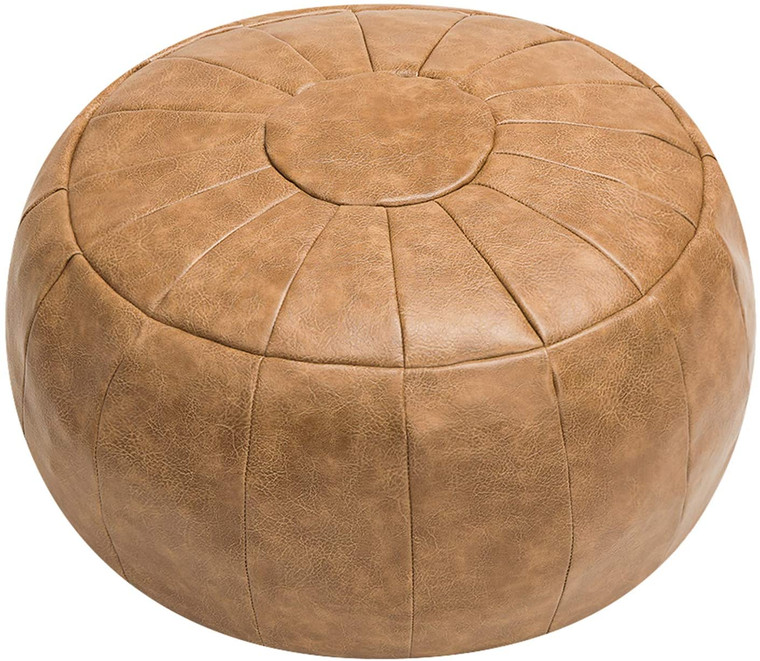 Decorative Pouf, Ottoman, Bean Bag Chair, Foot Stool, Foot Rest (Unstuffed)