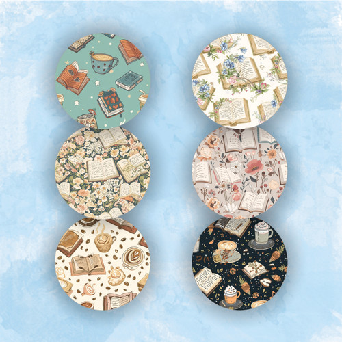 Bookish- 2.25in. Magnet Pack