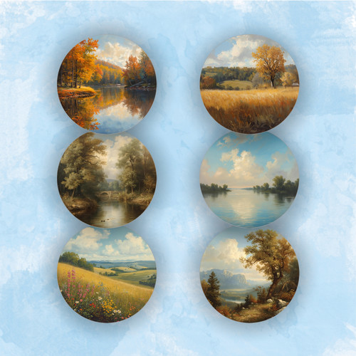 Serene - 2.25in. Magnet Pack