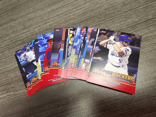 2022 High Point Rockers Baseball Cards Team Set