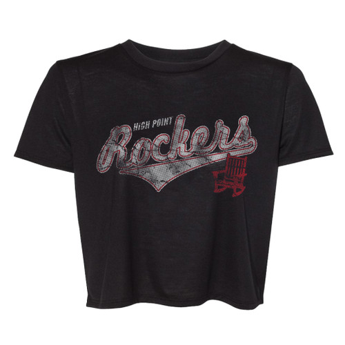 Ladies Flowy Crop Tee