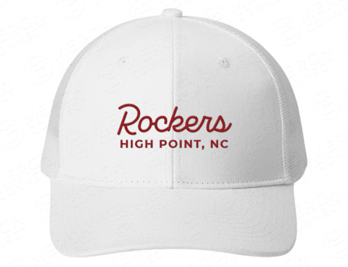 White Snapback Trucker