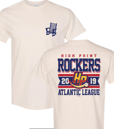 Natural Banner Rockers Tee