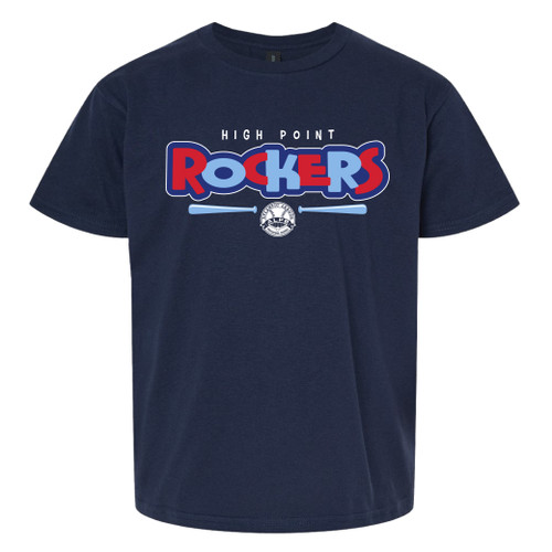 Youth Softstyle Navy Rockers Tee