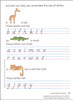 1st Grade D'Nealian Handwriting Student Edition (2022)