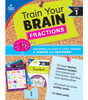Train Your Brain: Fractions Level 1 Math Classroom Kit Grade 2-4