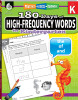 180 Days of High-Frequency Words for Kindergarten (Bulk)