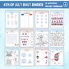 4th of July Busy Binder