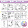 Alphabet Find & Color A-Z