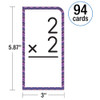 Grades 3-5 Multiplication 0-12 Flash Cards
