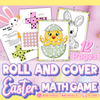 Easter Roll and Cover Math Game