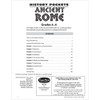 Grades 4-6 History Pockets: Ancient Rome Teacher Resource Book