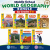 Grades 5-8 World Geography Bundle