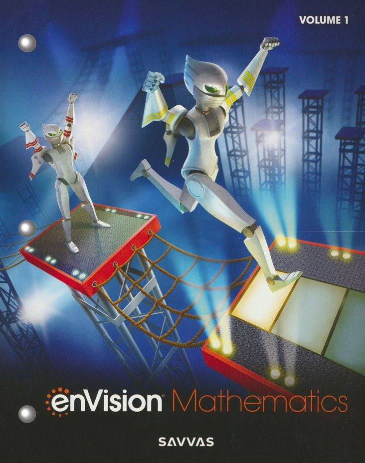Grade 8 Envision Math Student Edition Volume 1 2021