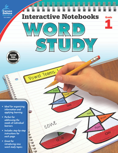 World Study Book Grade 1 Interactive Notebooks Word Study Ebook