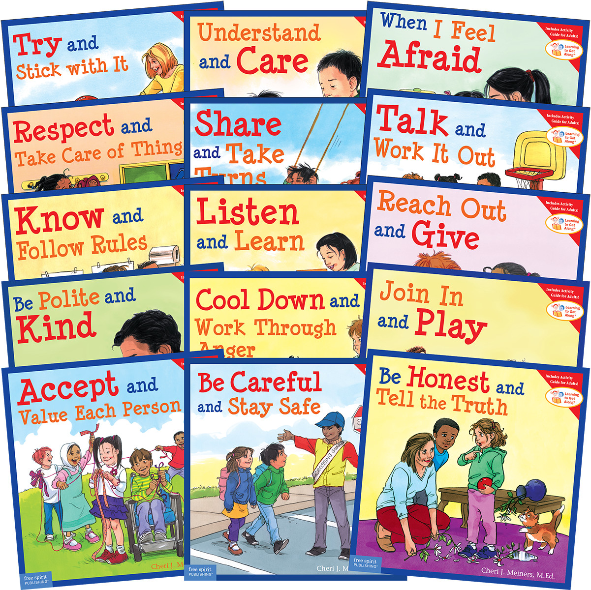 Learning to Get Along Complete Series 15-Book Set