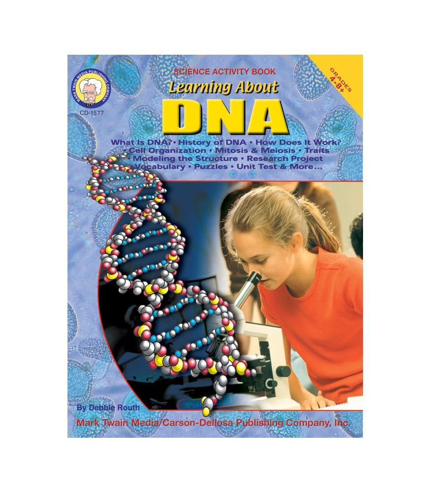 Science Textbook Dna Profiling Learning About DNA Resource Book Grade 4-8 eBook