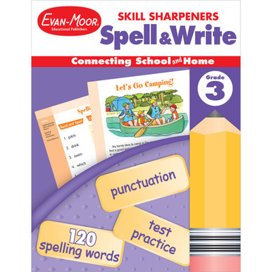 Evan Moor Skills Sharpeners Bundle for Grade 3