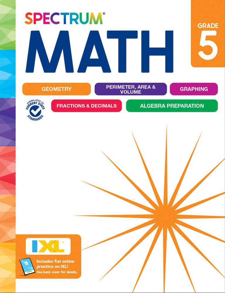 5th Grade Spectrum Workbook Bundle