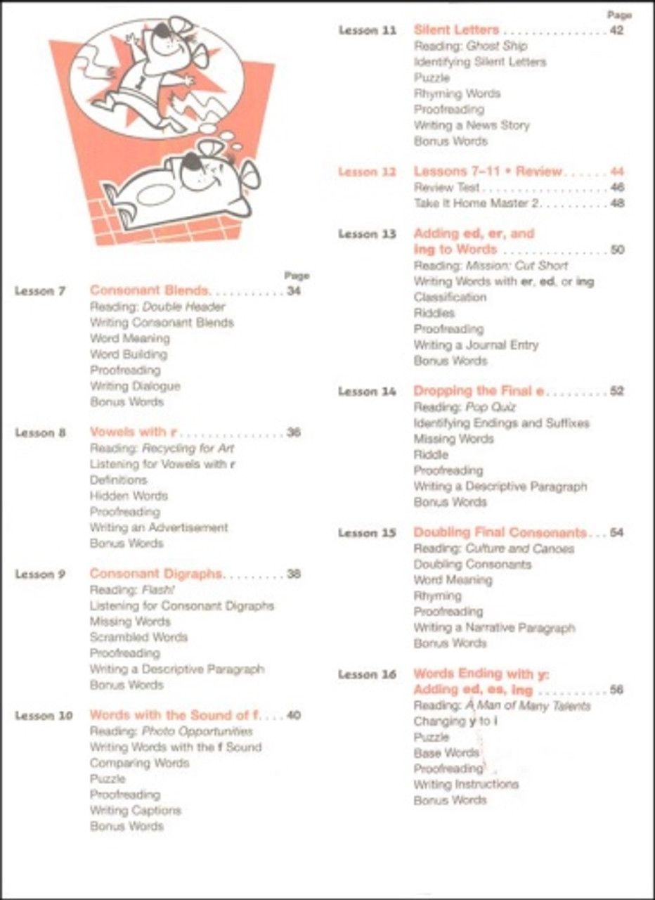 Modern Curriculum Press Spelling Workout Level D Teacher Edition