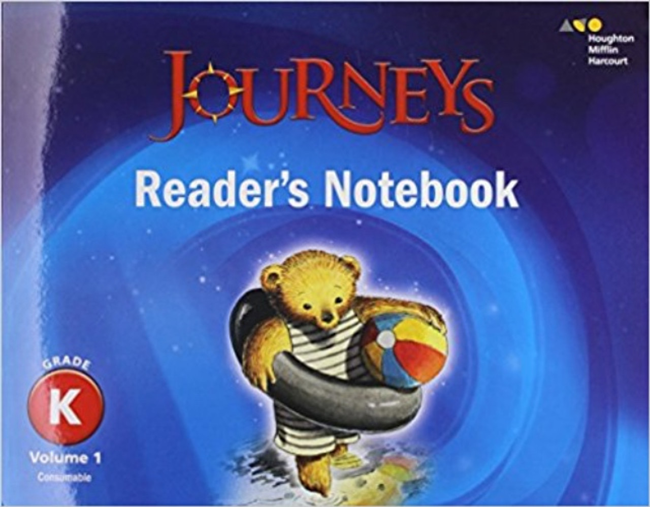 journeys reader's notebook grade kindergarten