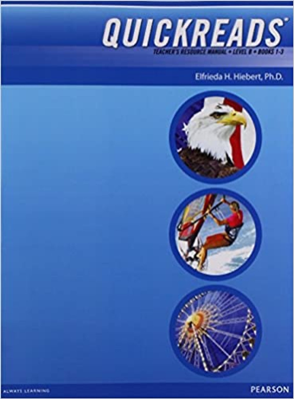 QUICKREADS 2012 TEACHERS RESOURCE MANUAL LEVEL B