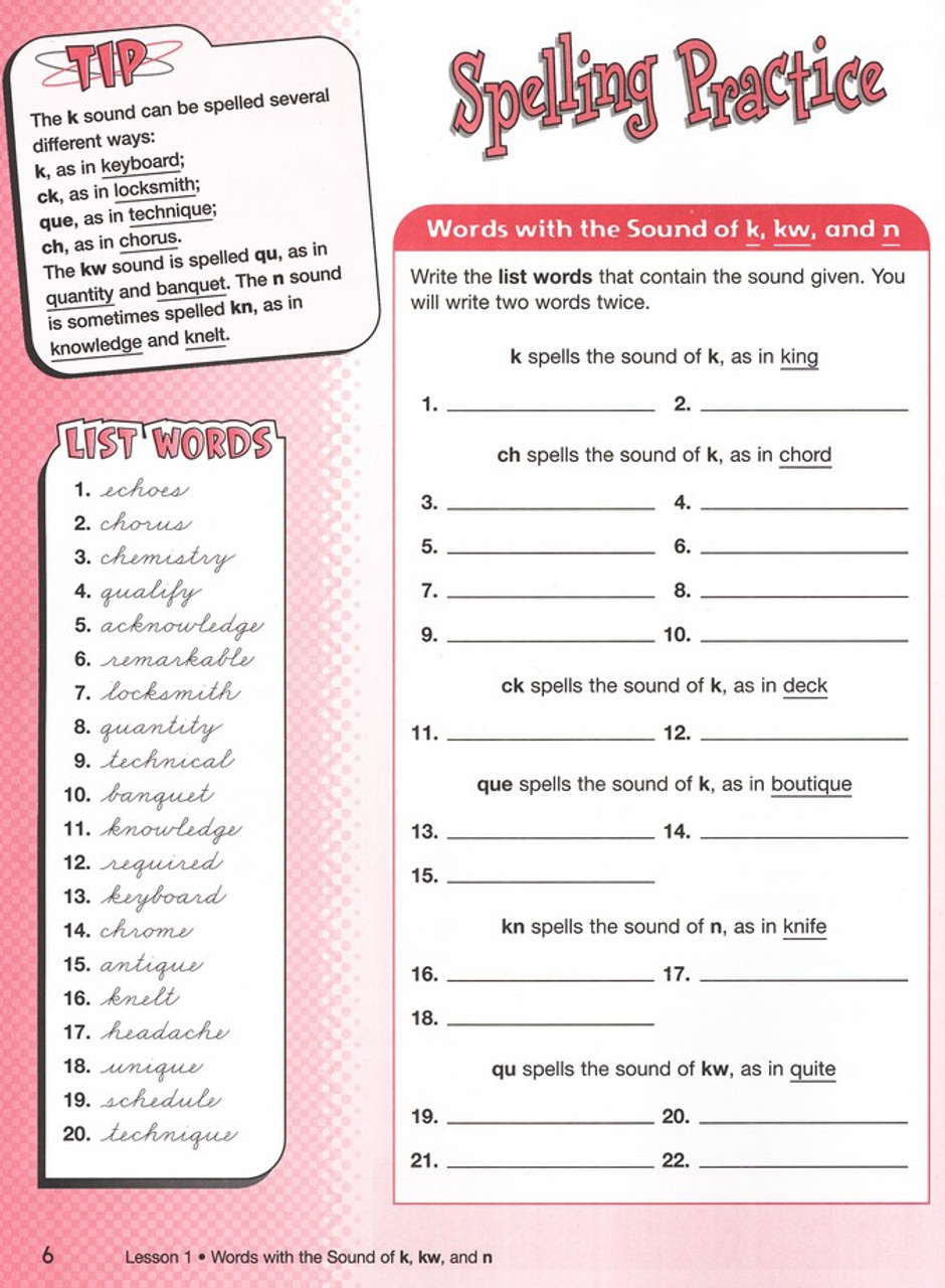 MCP Spelling Workout Homeschool Bundle Grade 6