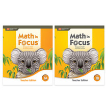 1st Grade Math in Focus Teacher Edition Set (2020)