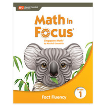 1st Grade Math in Focus Fact Fluency Workbook (2020)