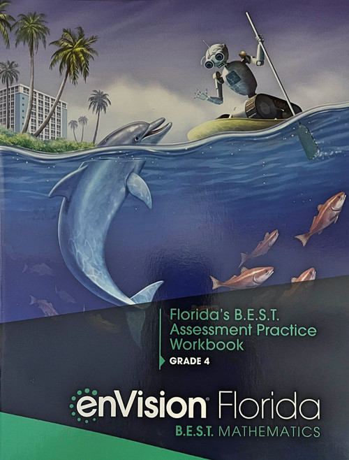 Grade 4 Envision Math Florida BEST Assessment Practice Workbook 2023