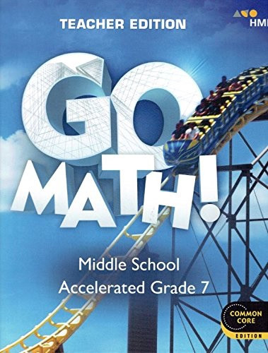 Go math grade 7 accelerated teacher edition 2018