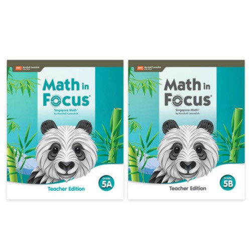 Math in Focus Assessment Guide Teacher Edition Grade 5 2020