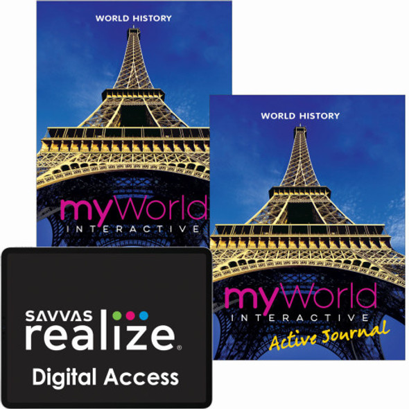 myWorld Interactive World History Homeschool Bundle Grade 6-8 (2019)