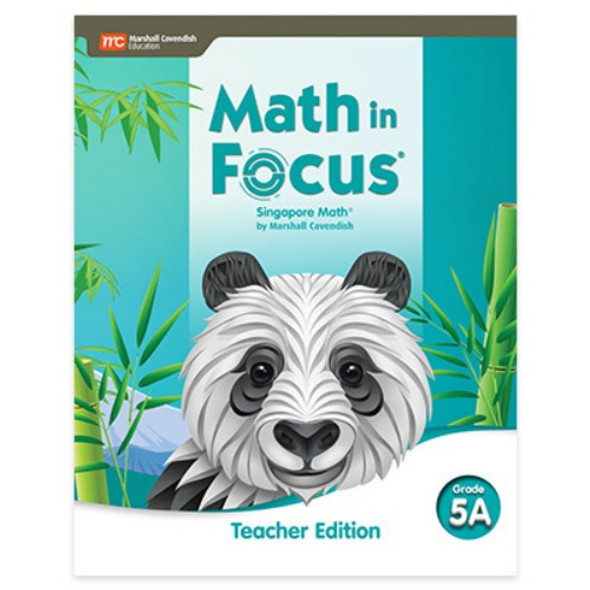 5th Grade Math in Focus Teacher Edition Volume A (2020)