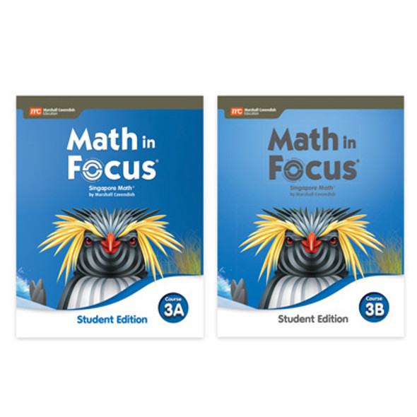 8th Grade Math in Focus Course 3 Student Edition Collection (2020)