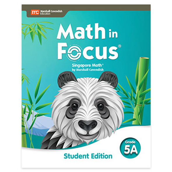 5th Grade Math in Focus Student Edition Volume A (2020)