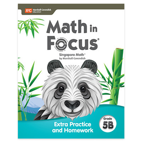 5th Grade Math in Focus Extra Practice and Homework Volume B (2020)