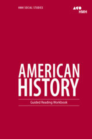 HMH Social Studies: American History Guided Reading Workbook