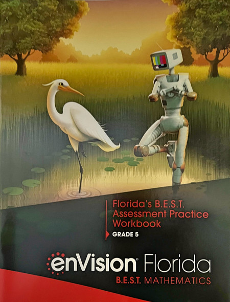 Grade 5 Envision Math Florida B.E.S.T. Assessment Practice Workbook (2023)