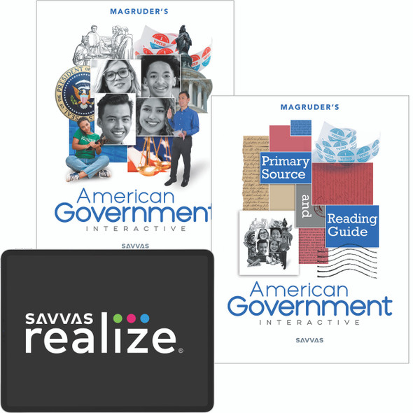 Grades 9-12 Magruders American Government Homeschool Bundle (2023)