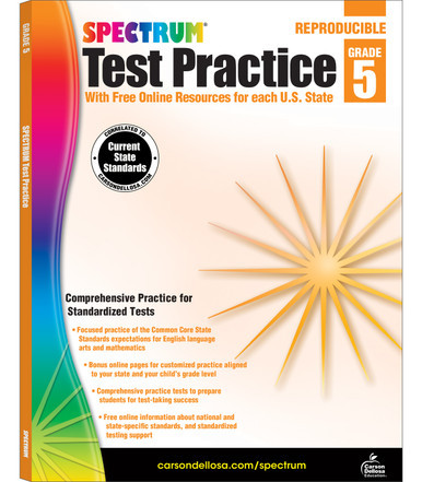 未使用 スペクトラム　Spectrum Grade P 5冊セット インター準備 Spectrum Reading Workbook Grade 5 eBook
