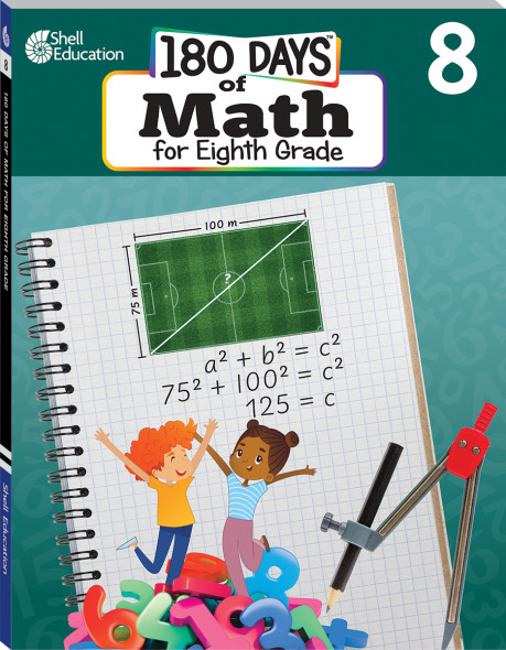 180 Days of Math for Eighth Grade Ebook